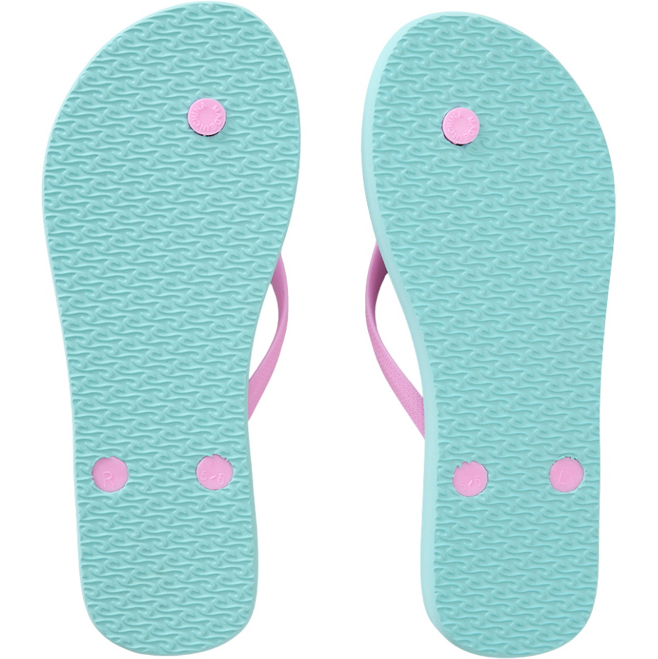 2026 Rip Curl Womens Bondi Bloom Open Toe Flip Flops 16HWOT - Light Sea Blue